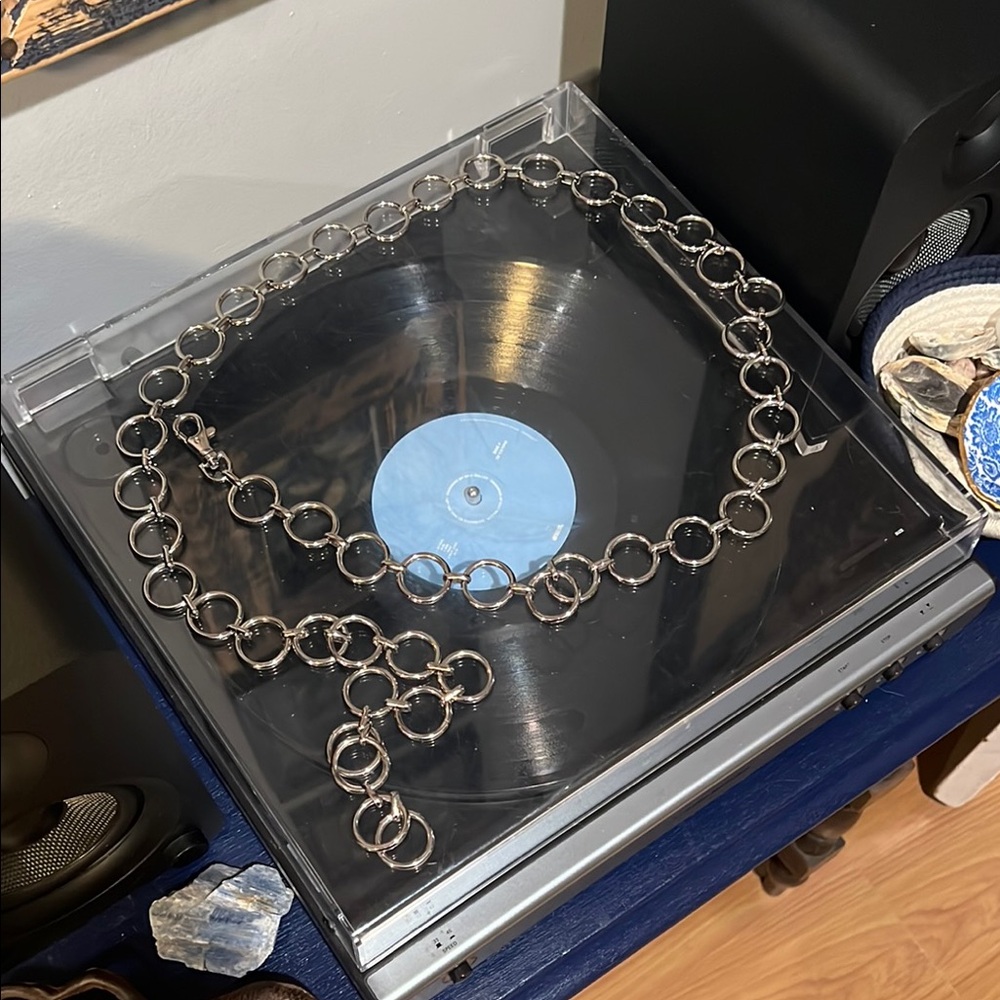 Silver Chain Belt